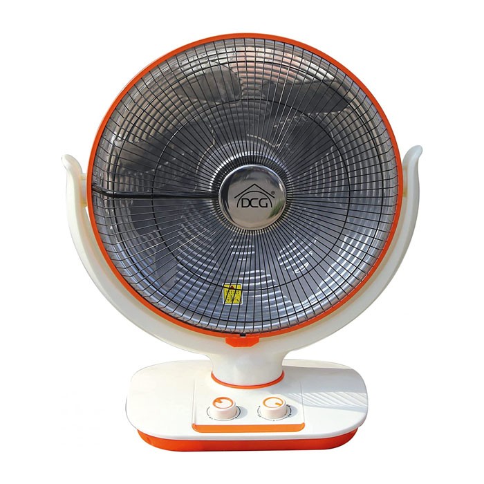 Stufa DCG elettrica oscillante radiante al Carbonio Timer 1000 W